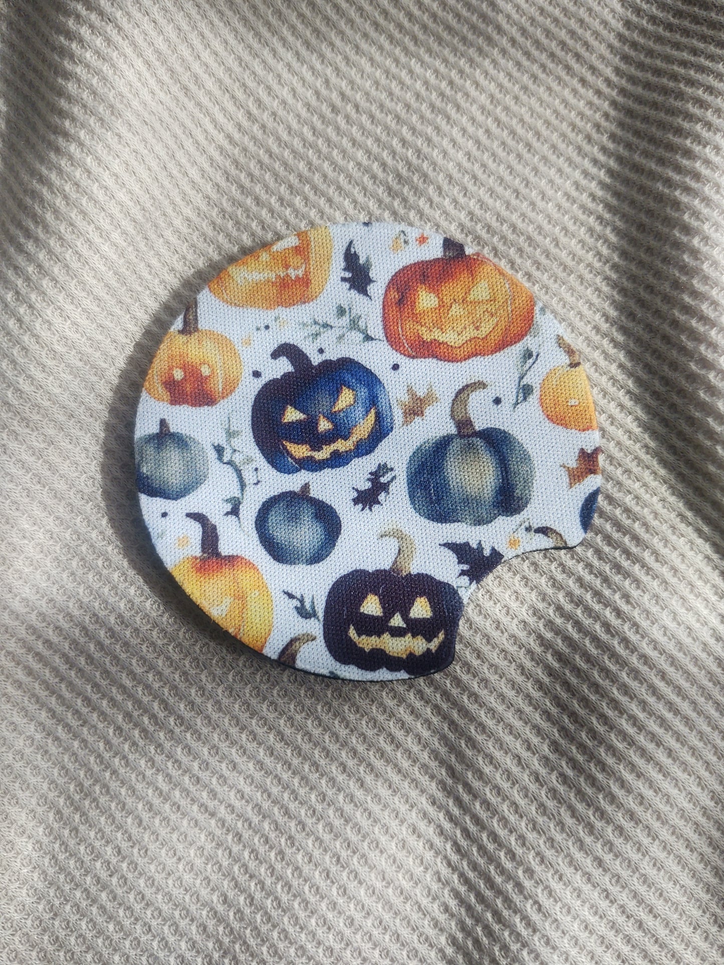 Watercolor Halloween Car Coaster Set
