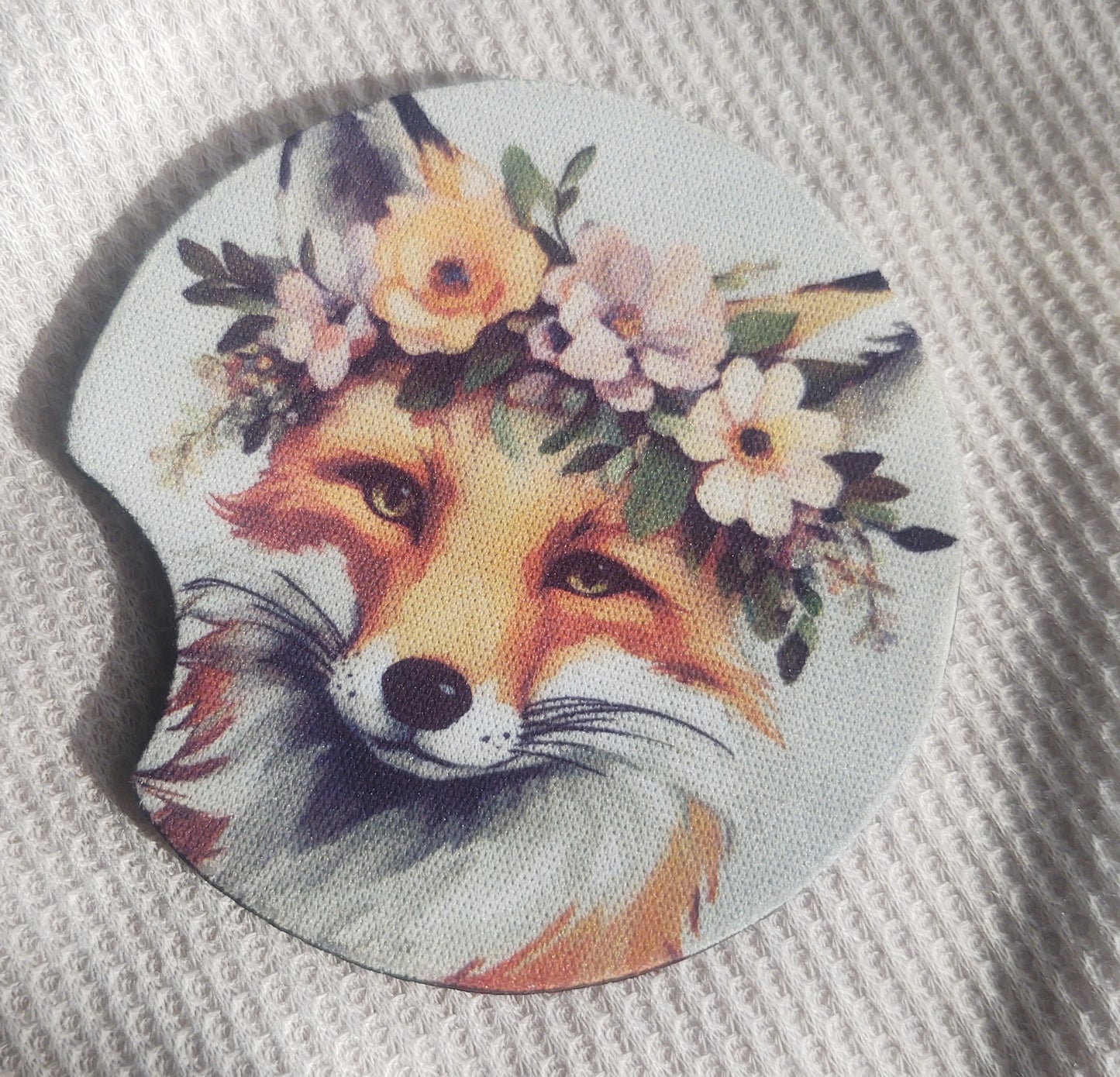 Friendly Fox Car Coaster Set