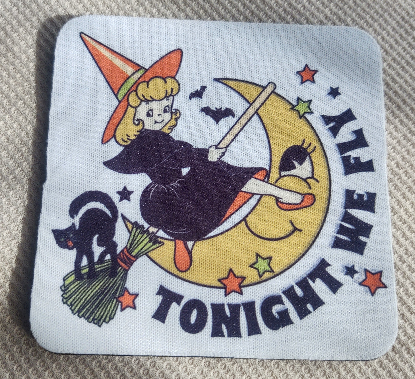 Vintage Halloween Coaster Set