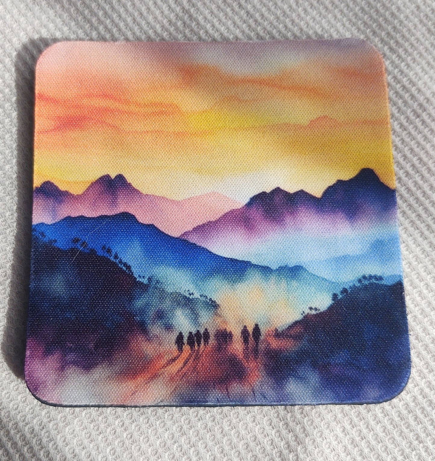 Watercolor Hike Coaster Set