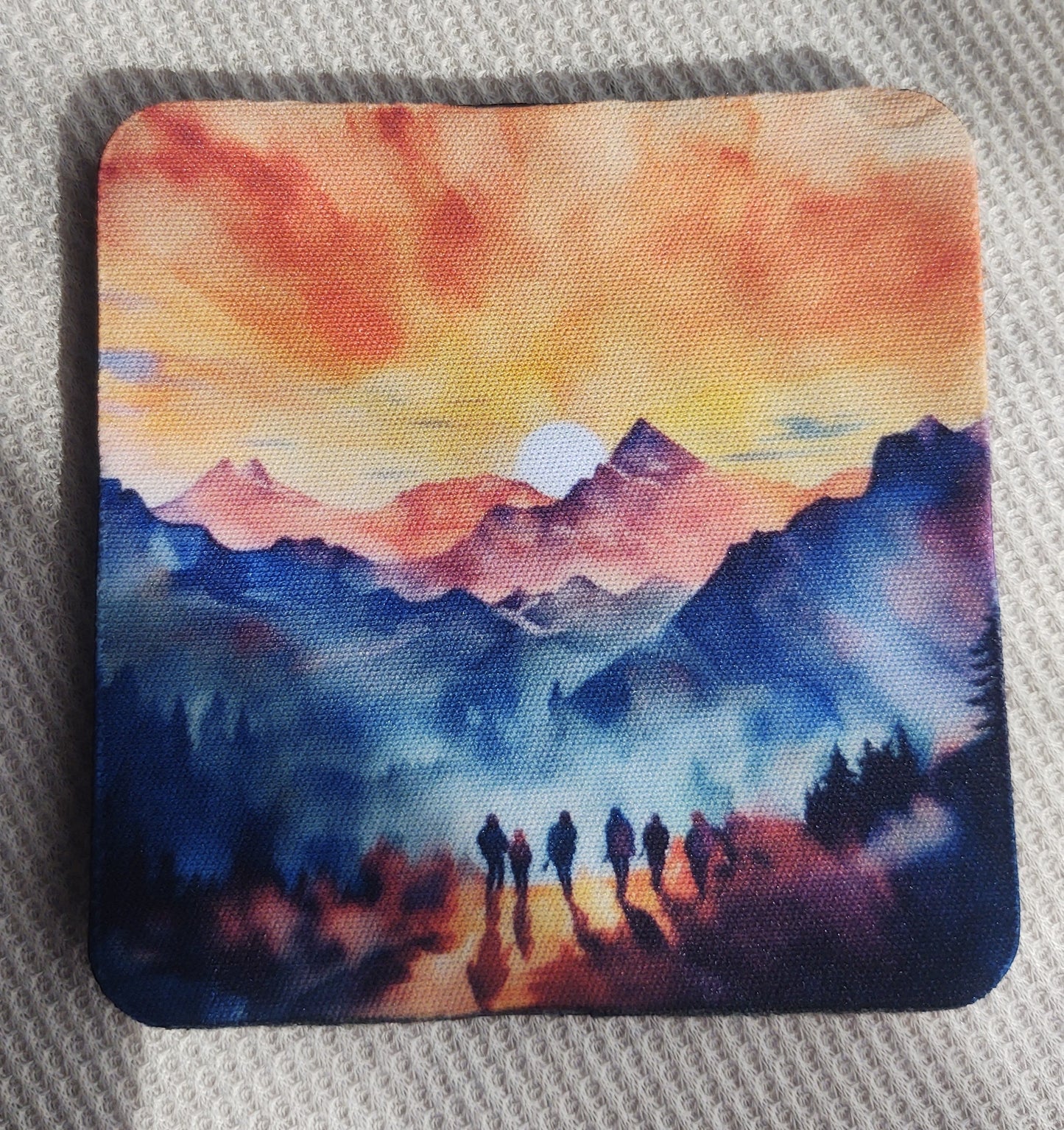 Watercolor Hike Coaster Set