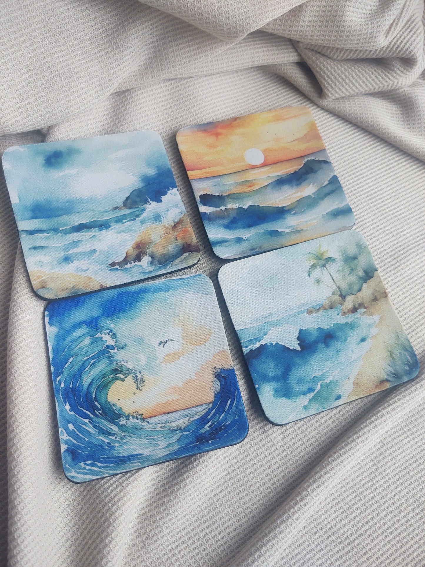 Tropical Ocean Coaster Set