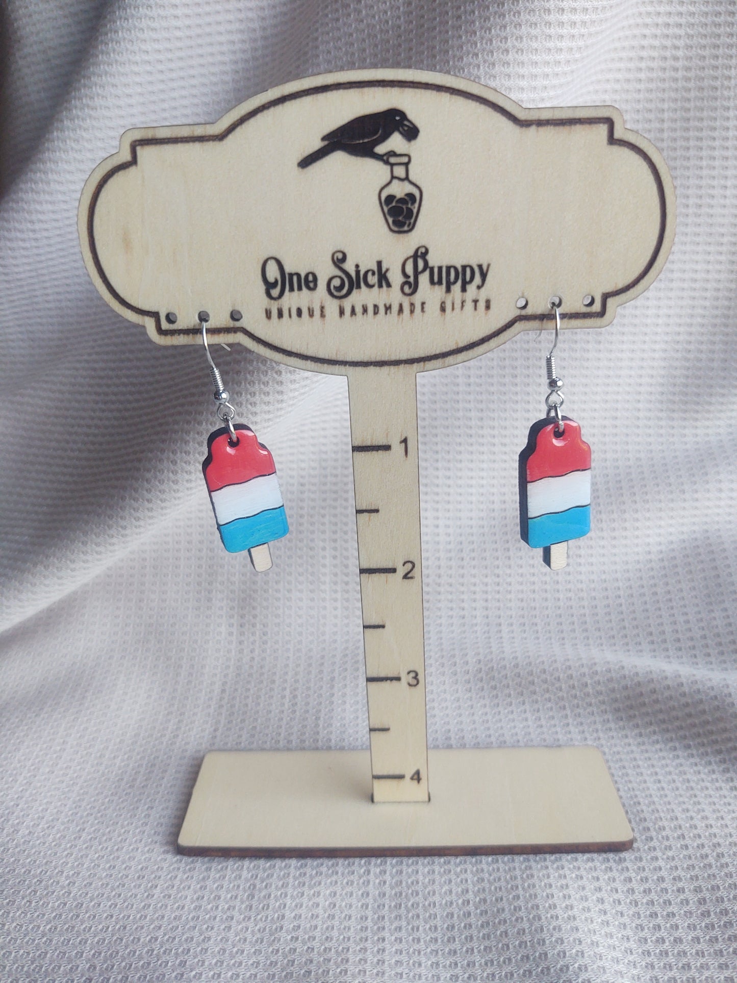 Bomb Pop Dangle Earrings