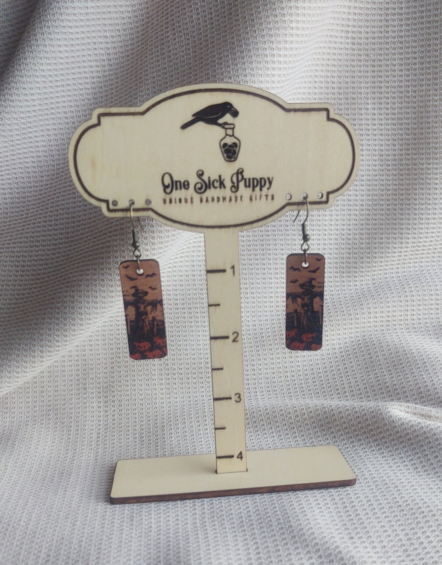 Scarecrow Dangle Earrings