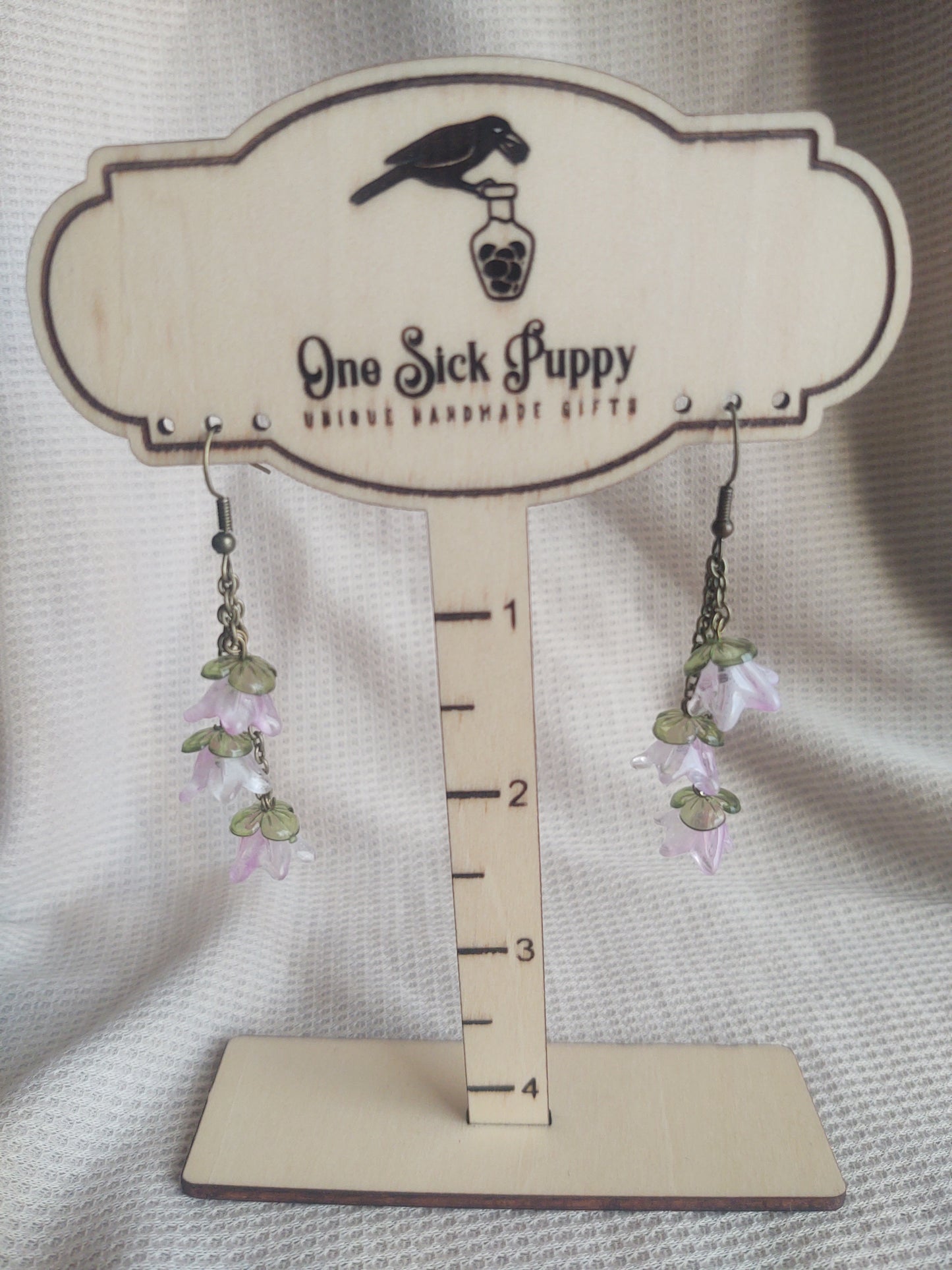 Lilly Of The Valley Dangle Earrings