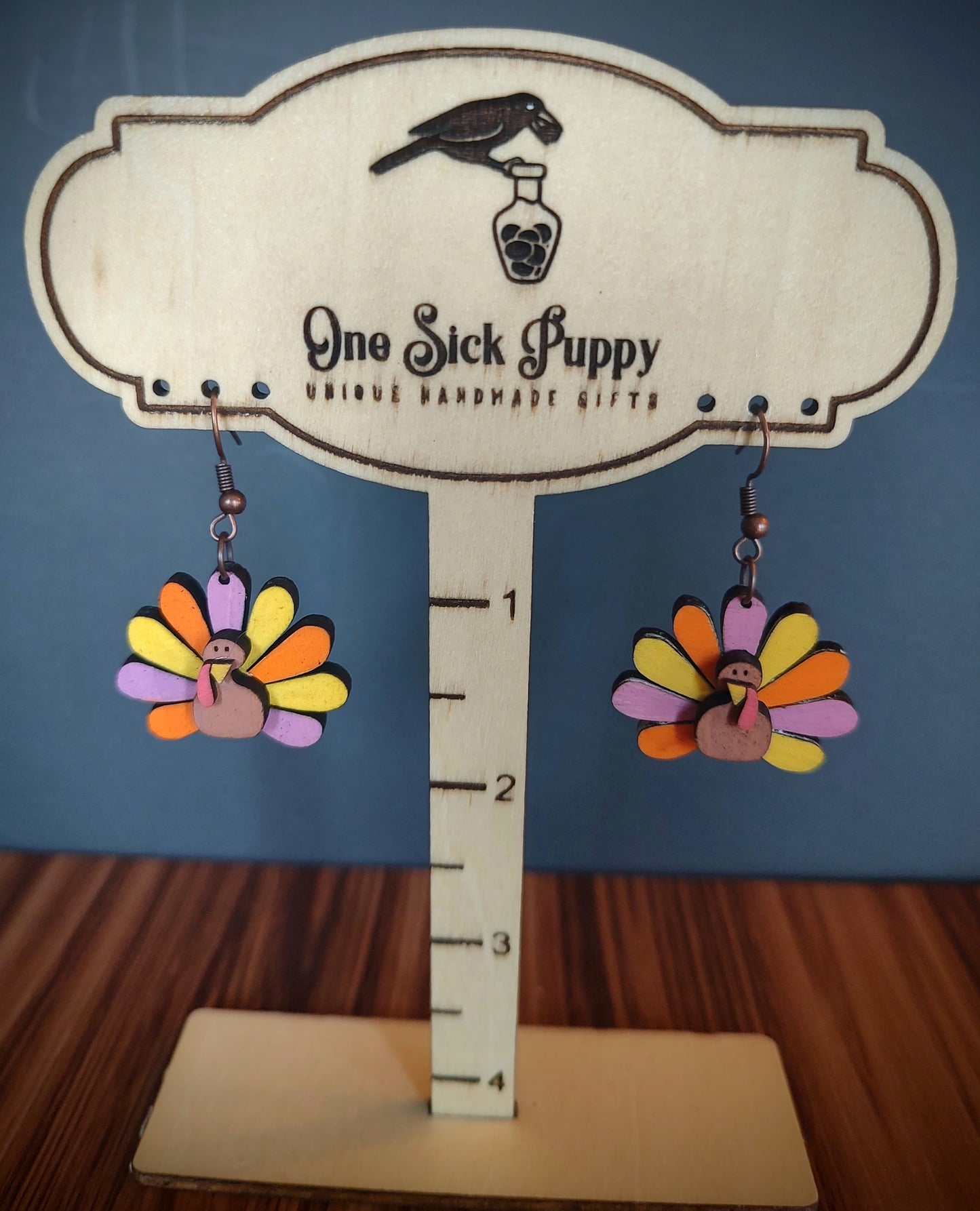 Turkey Dangle Earrings
