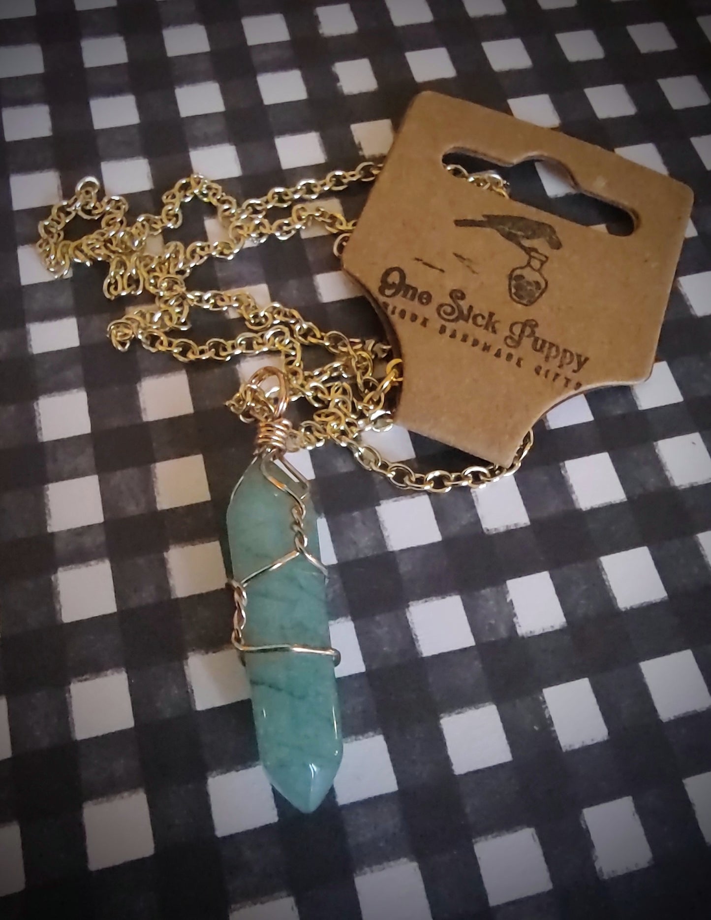 Rodium Crystal Necklace