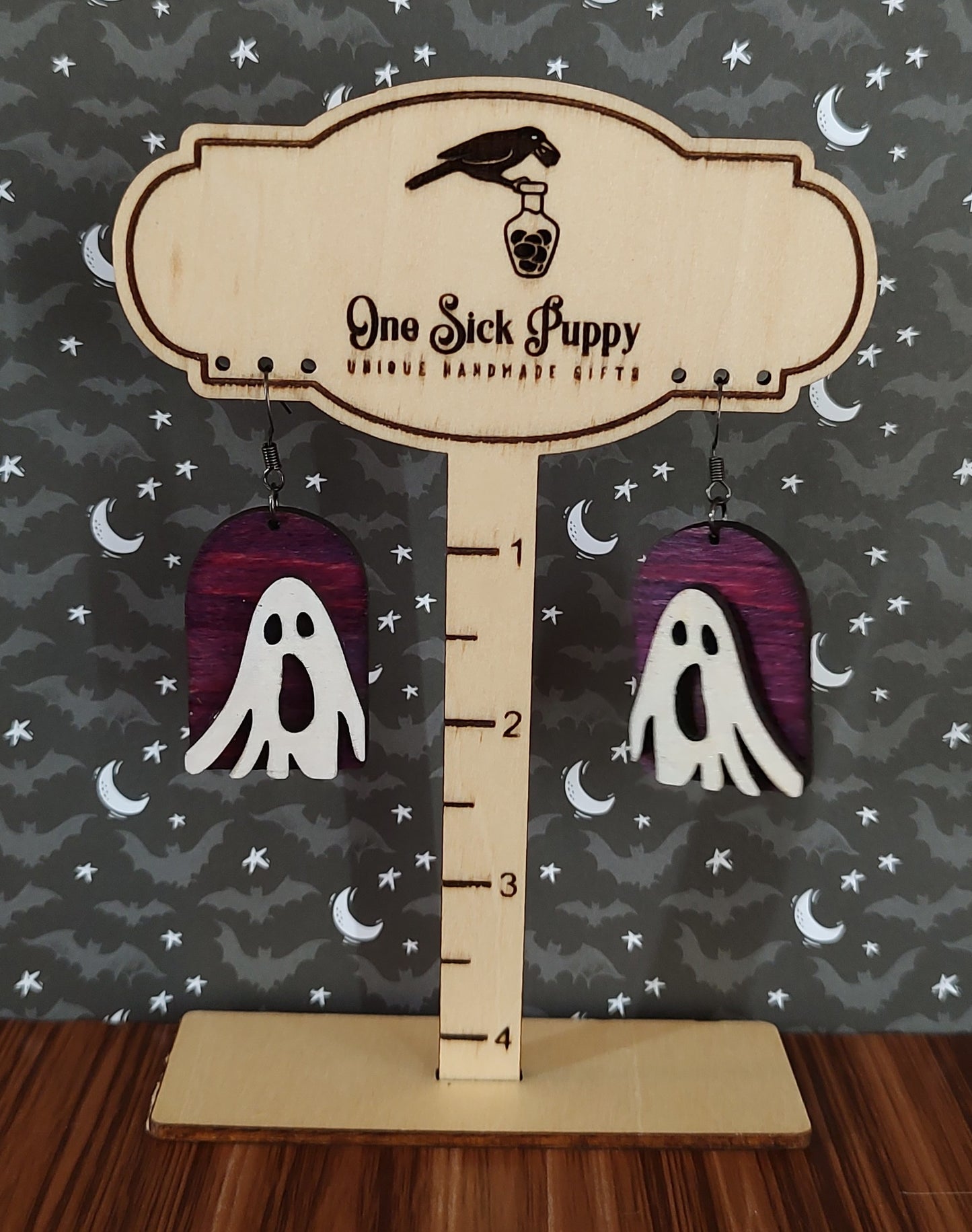 Ghost Dangle Earrings