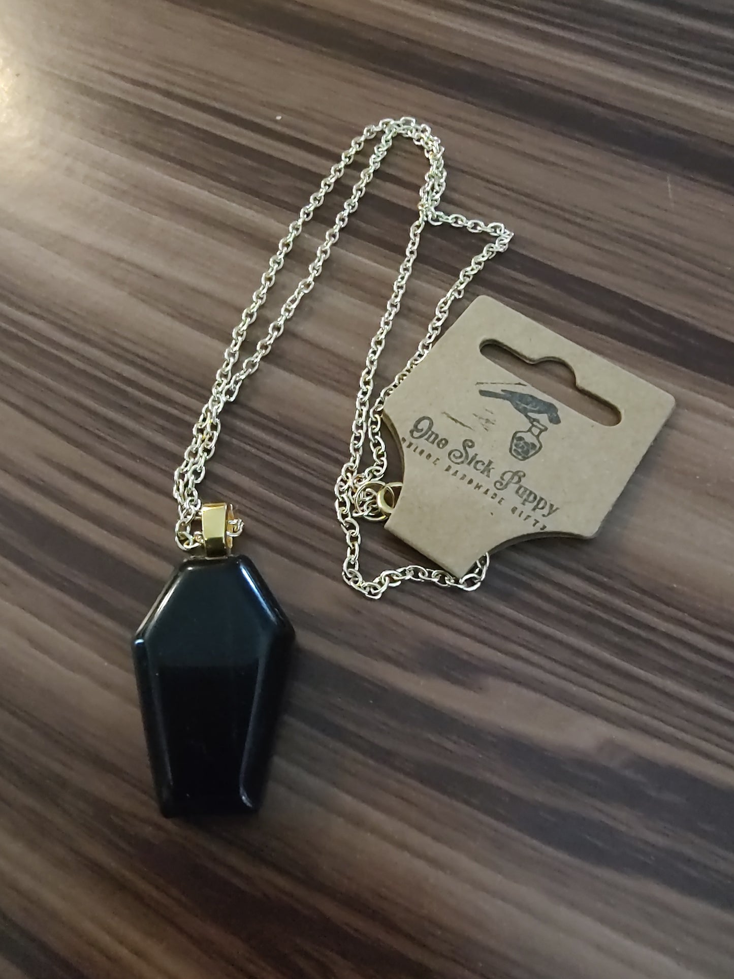 Polished Coffin Stone Necklaces