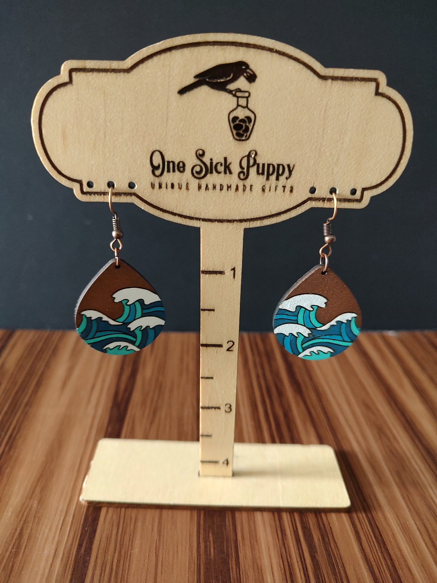 Blue Wave Dangles