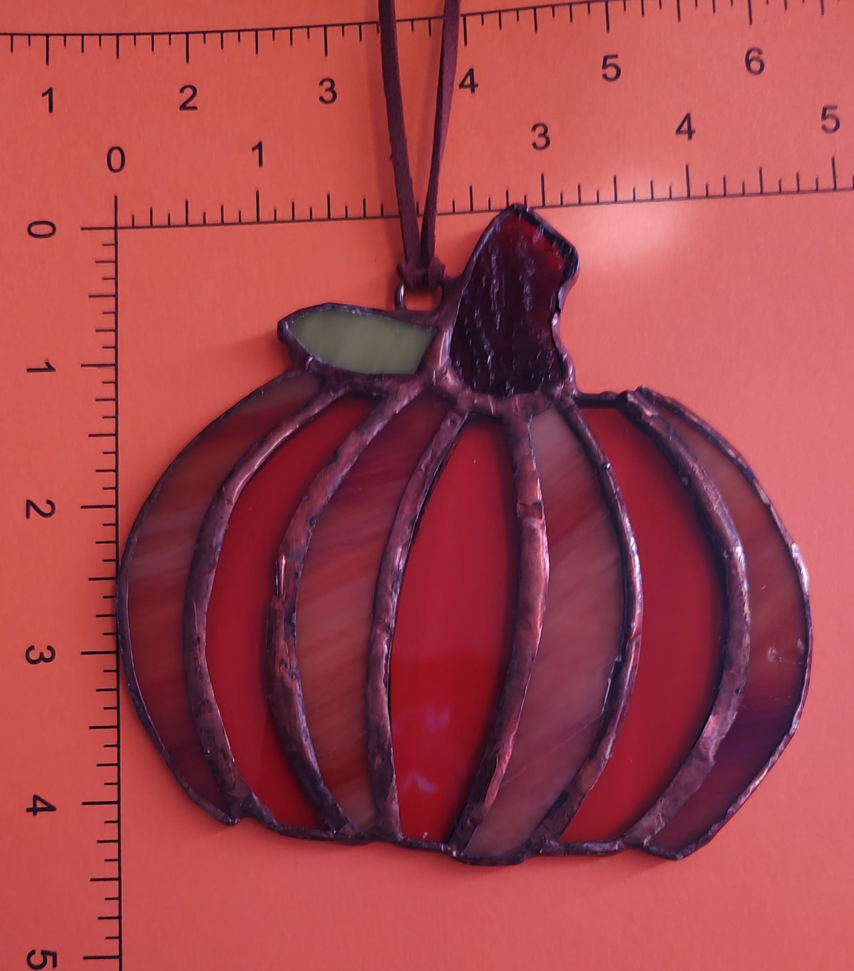Stained Glass Pumpkin