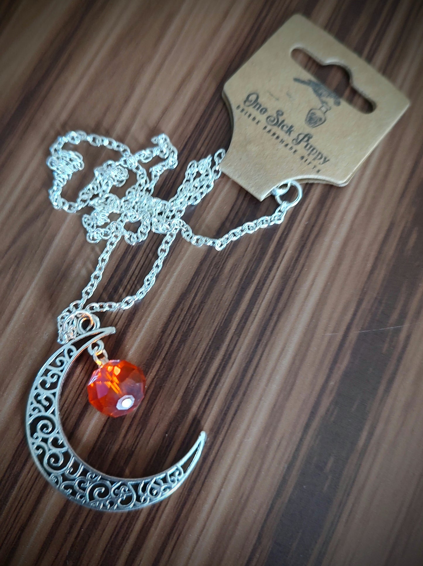Silver Moon Necklaces