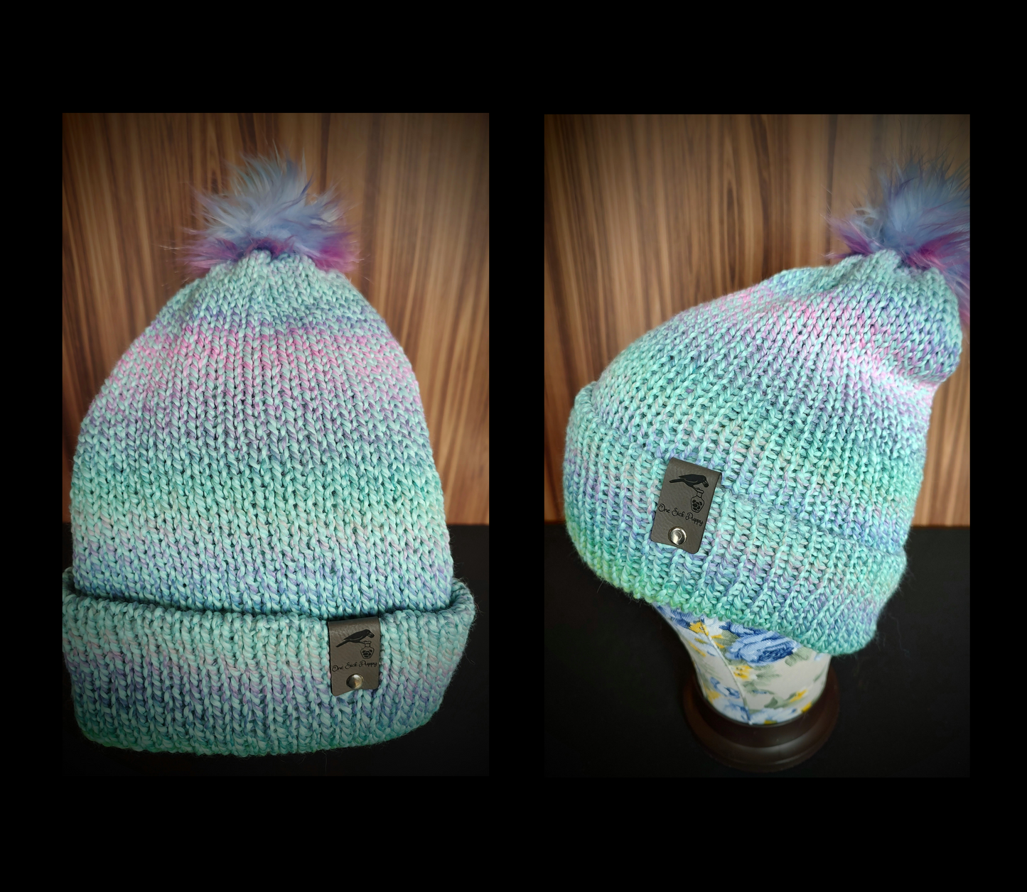 Multi Colored Pom-Pom Hats