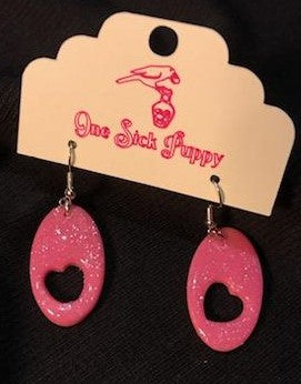 Heart Peekaboo Earrings