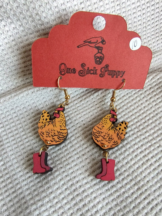 Chicken with Boots
