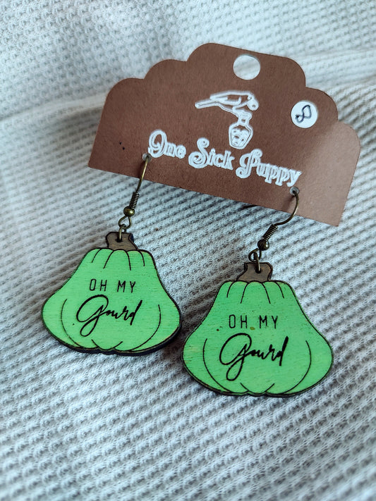 Oh My Gourd Dangle Earrings