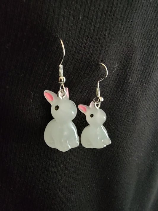 Glow Rabbit Earrings