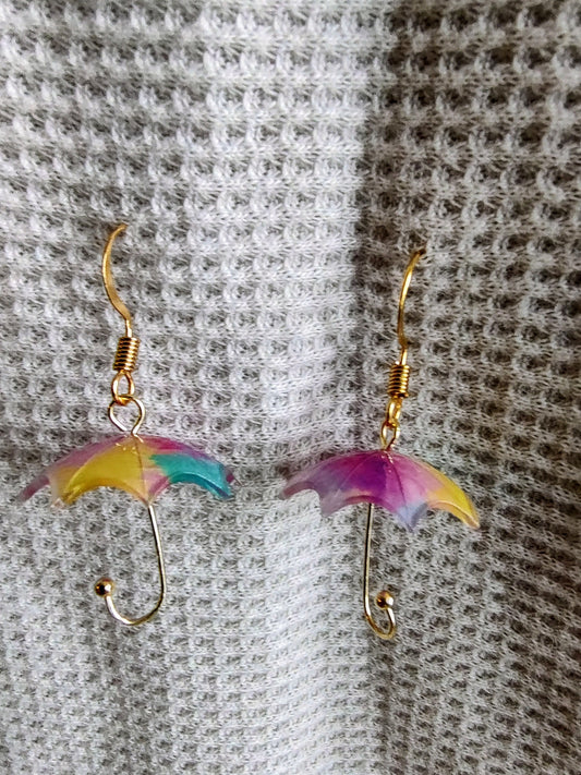 Umbrella Dangle Earrings