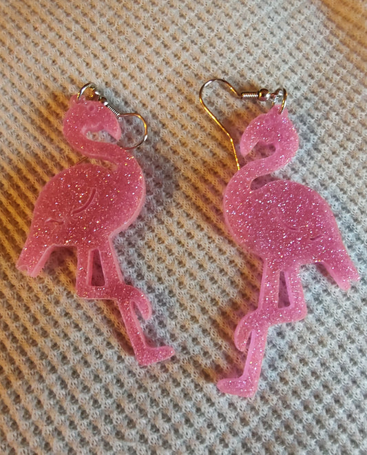 Flamingo Earrings