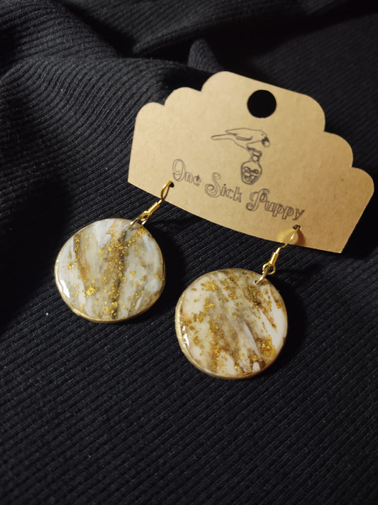 Oyster Shell Dangles