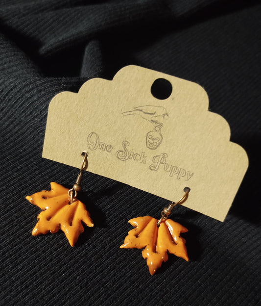 Falling Leaves Dangle Earrings