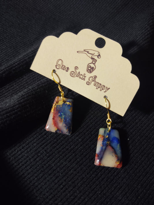 Rainbow Drop Earrings