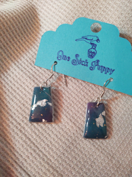 Galaxy Drop Earrings