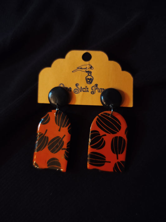 Pumpkin Tomb Dangles