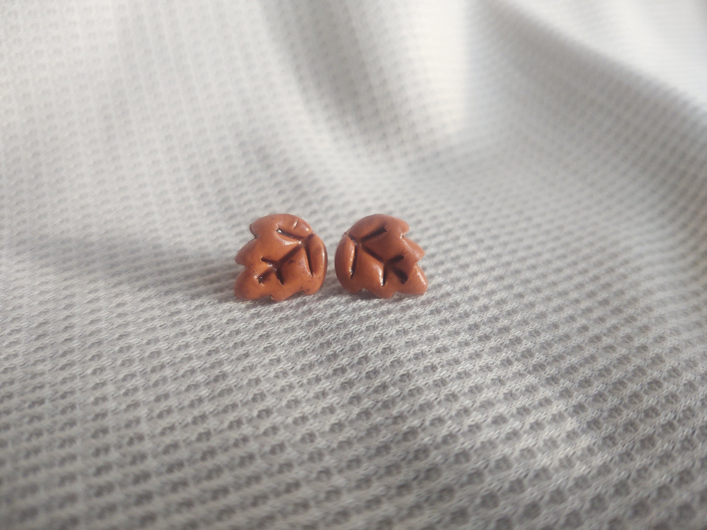 Fall Leaf Studs