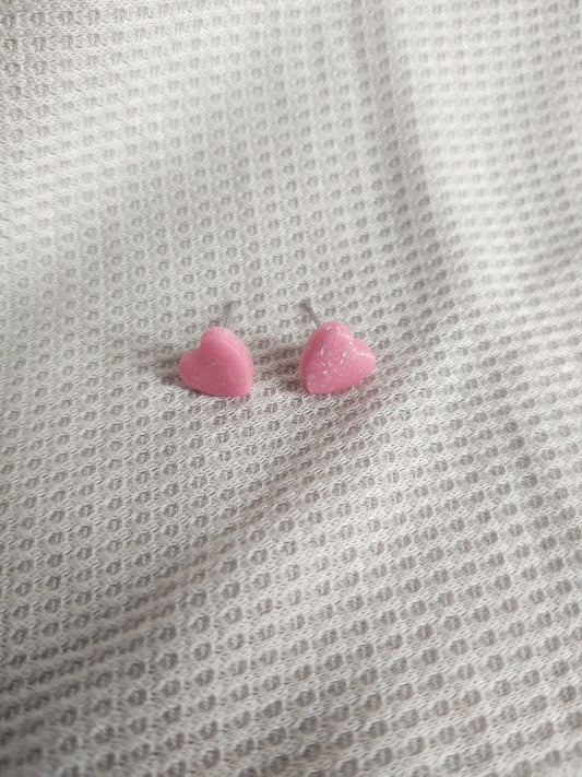 Mini Heart Studs
