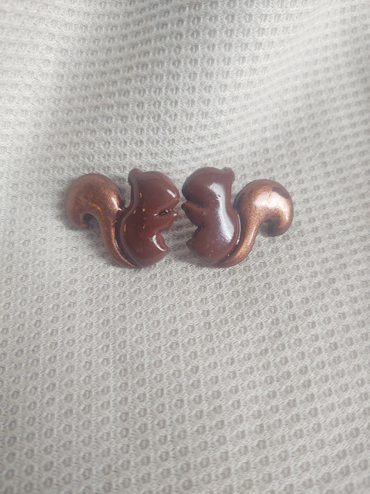 Large Squirrel Studs