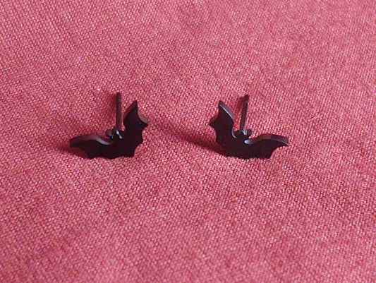 Black Metal Bat Studs