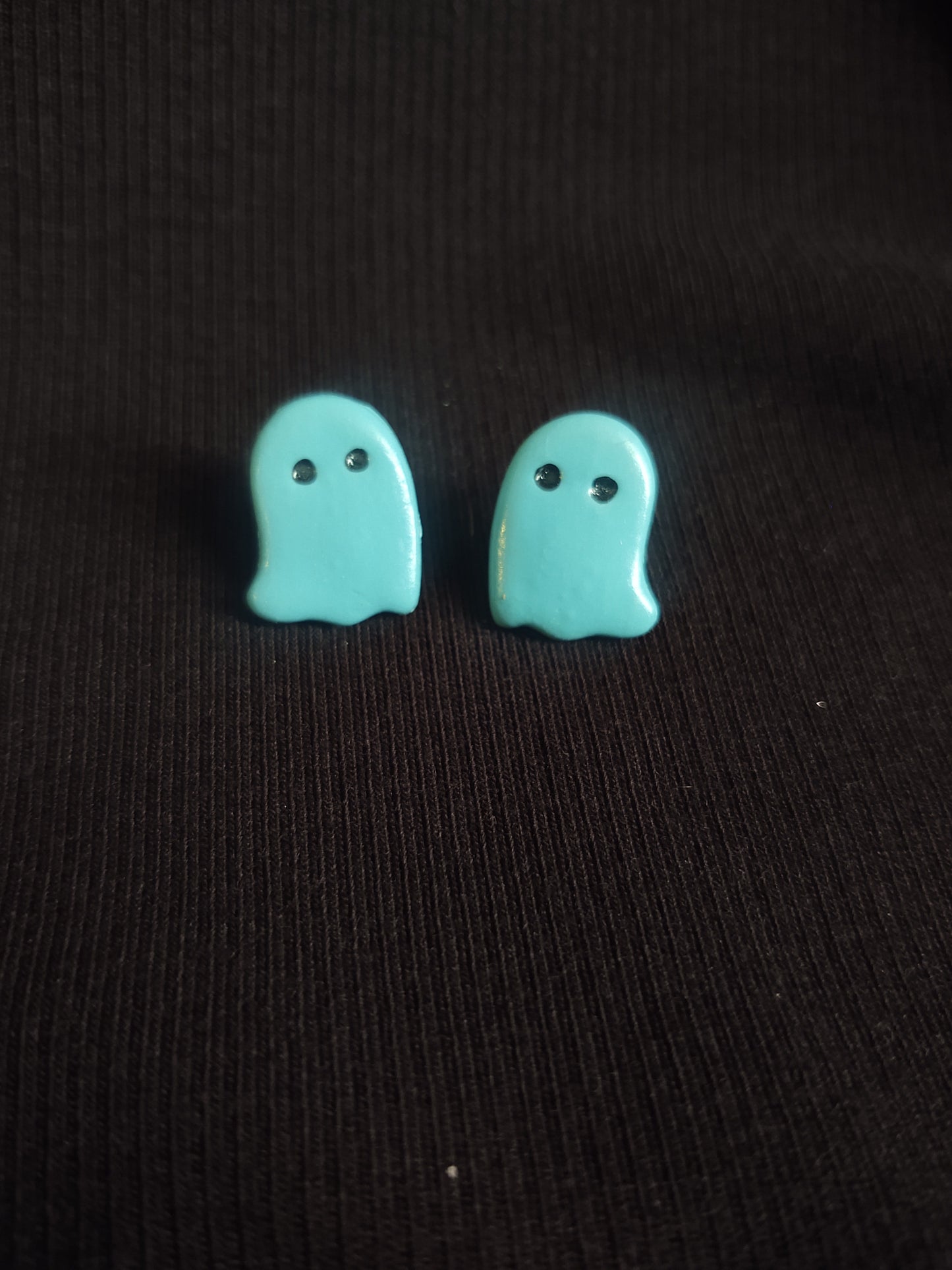 Ice Cream Ghost Studs