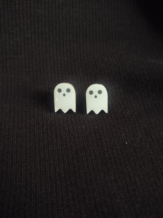 Pixel Ghost Studs