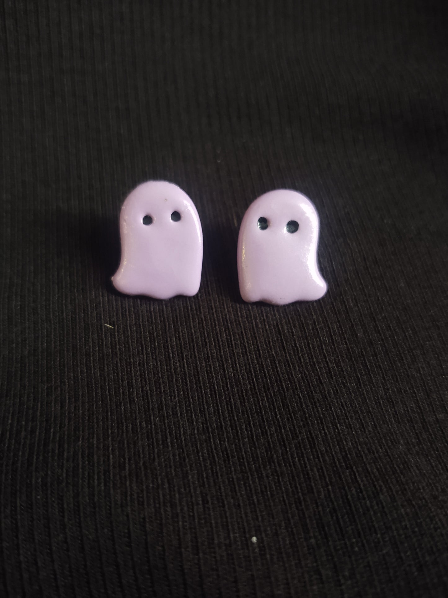 Ice Cream Ghost Studs