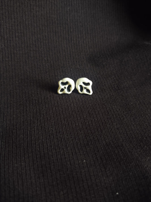 Scream Face Studs