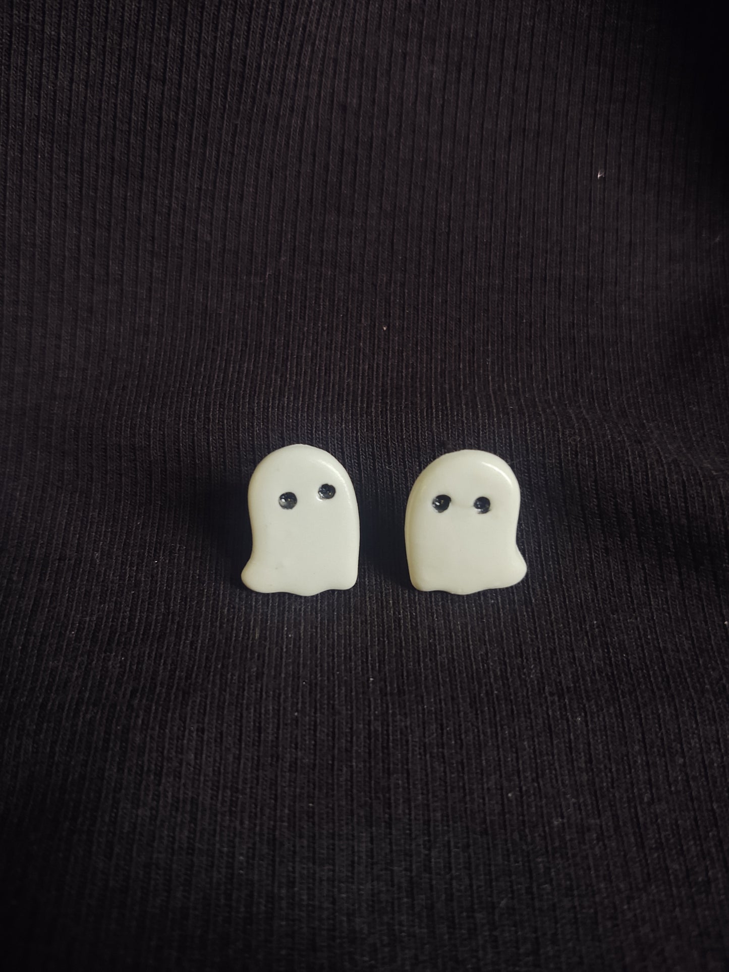 Ice Cream Ghost Studs