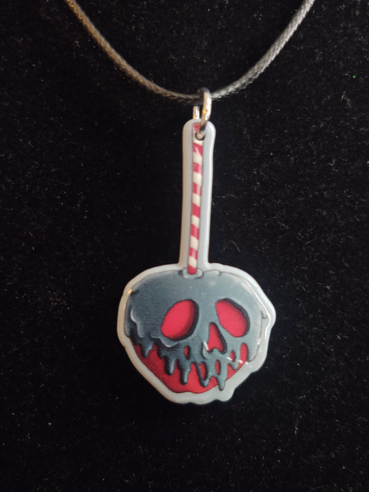 Poison Candy Apple Necklace