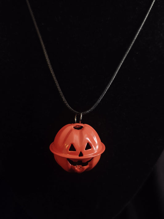 Jack-o-lantern Slaybell Necklace