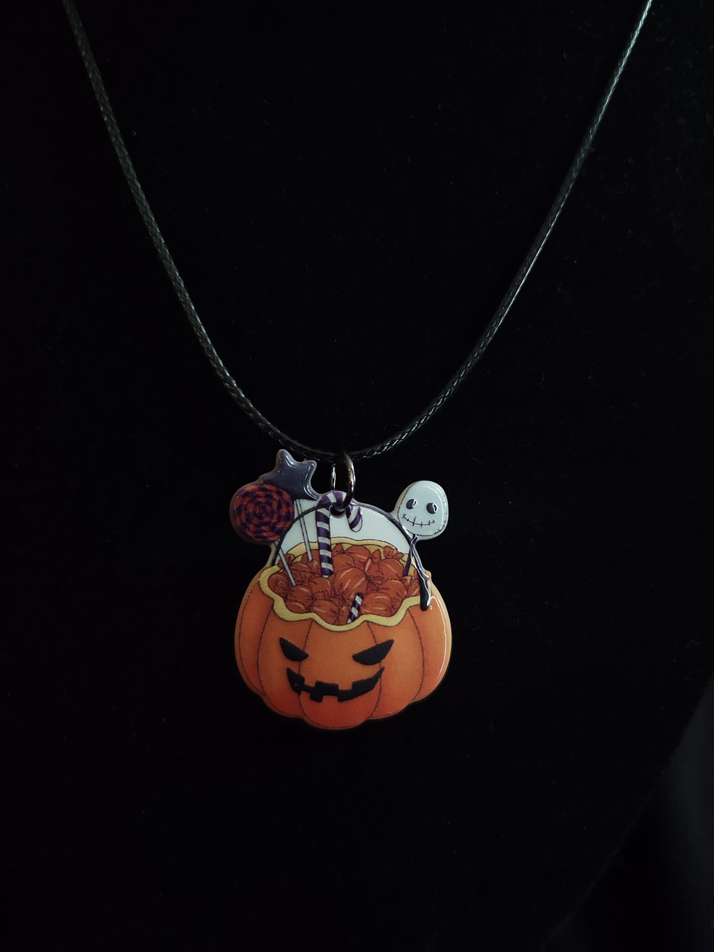 Vintage Treat Bucket Necklace