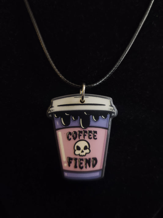 Coffee Fiend Necklace