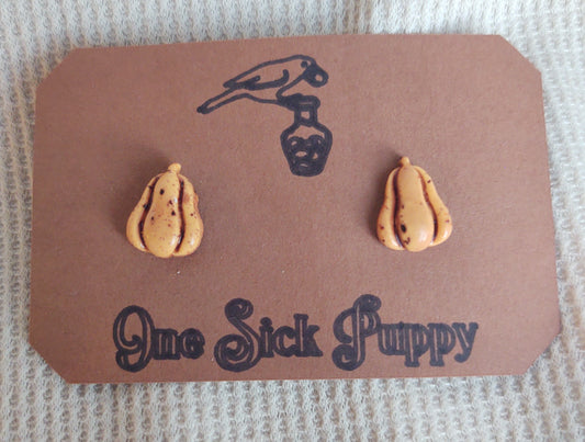 Antiqued Gourd Stud