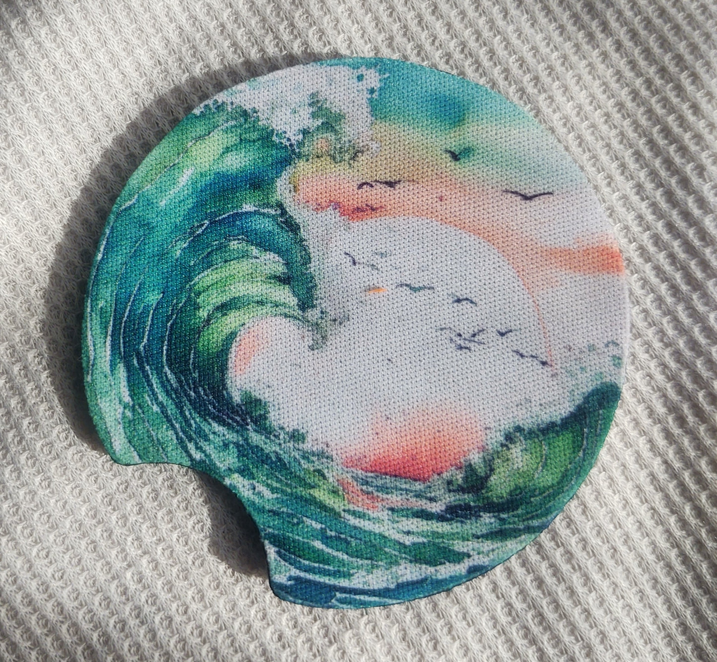 Ocean Wave Car Coaster Set