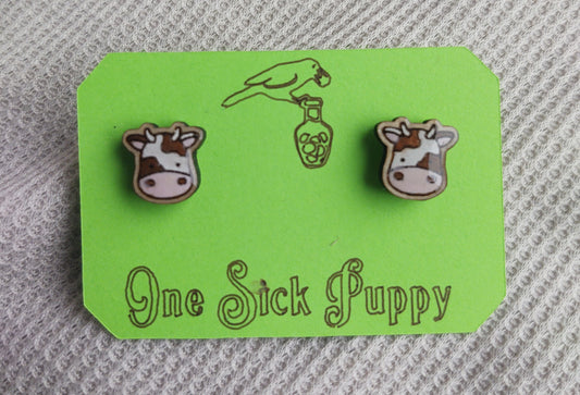 Cute Cow Studs