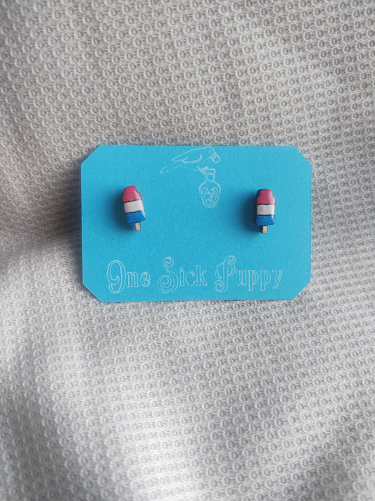 Bomb Pop Stud Earrings