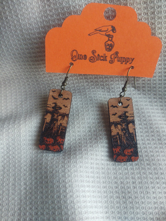 Scarecrow Dangle Earrings