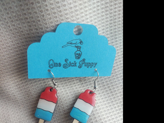 Bomb Pop Dangle Earrings