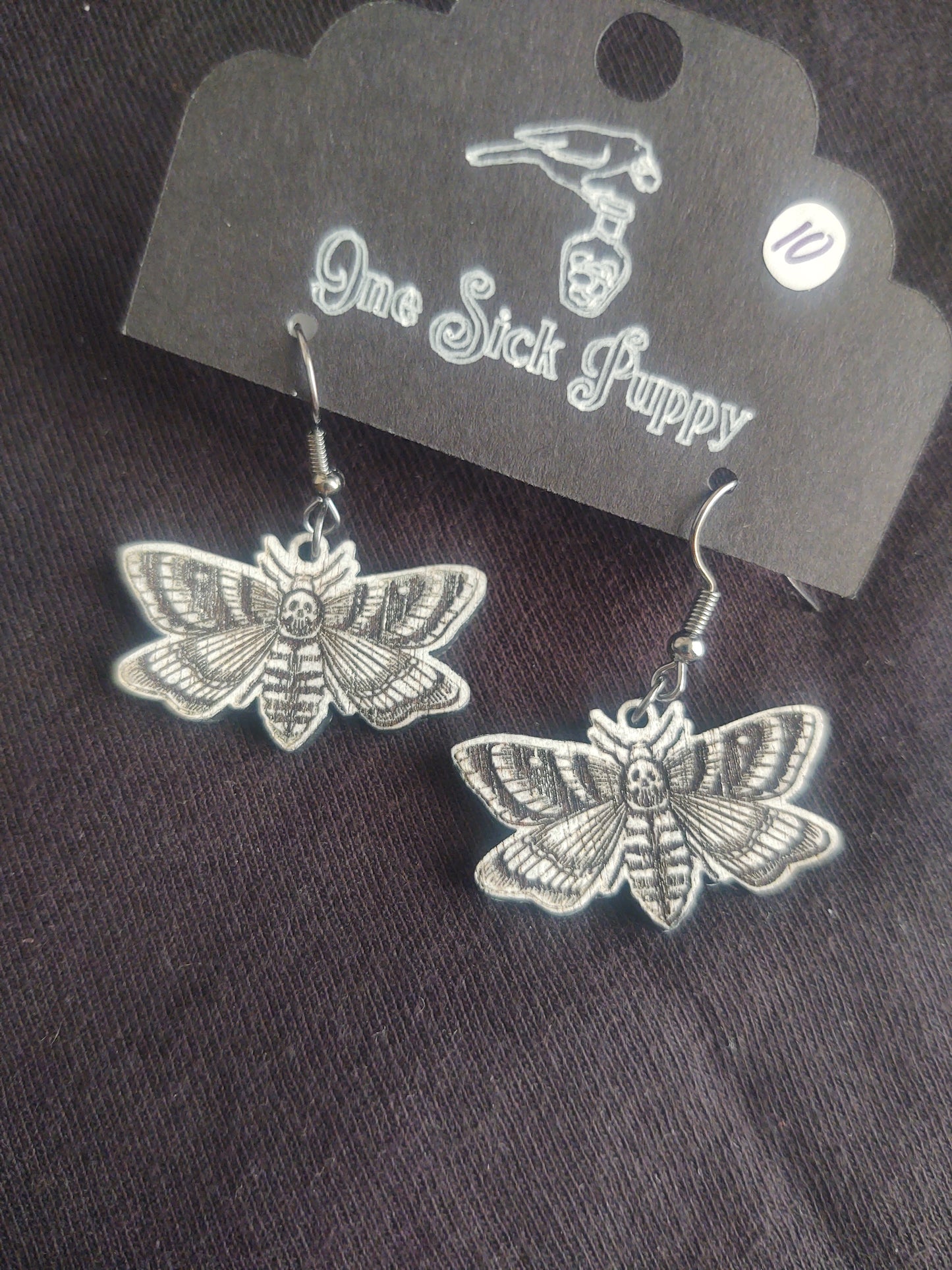 Death Moth Dangles