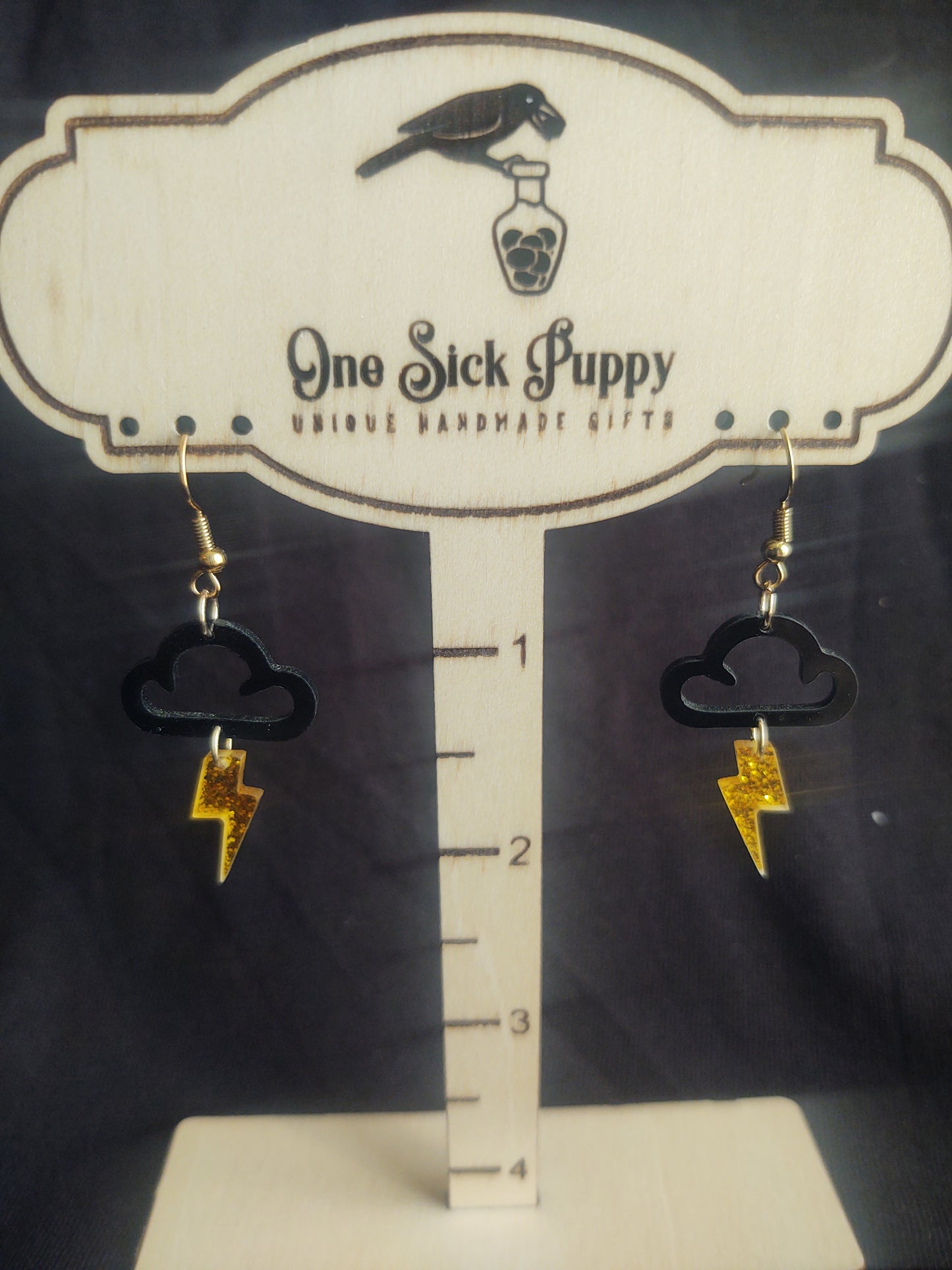 Storm Cloud Earrings
