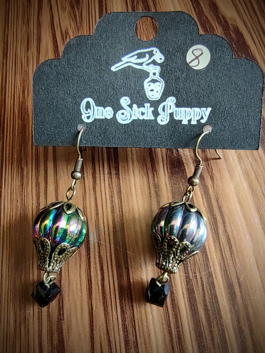 Hot Air Balloon Drop Earrings